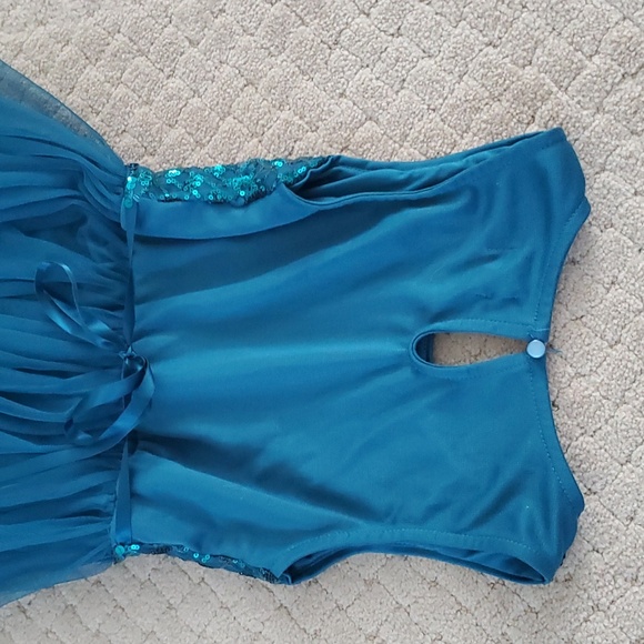 LILT size 8 girls teal dress - Picture 4 of 10